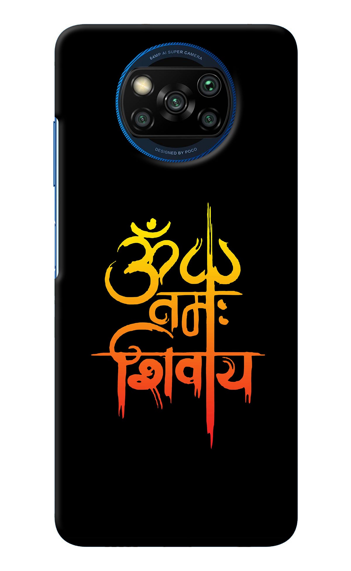 Om Namah Shivay Poco X3/X3 Pro Back Cover