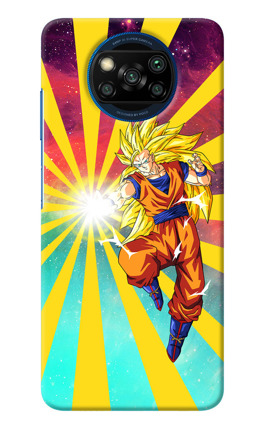 Goku Super Saiyan Poco X3/X3 Pro Back Cover