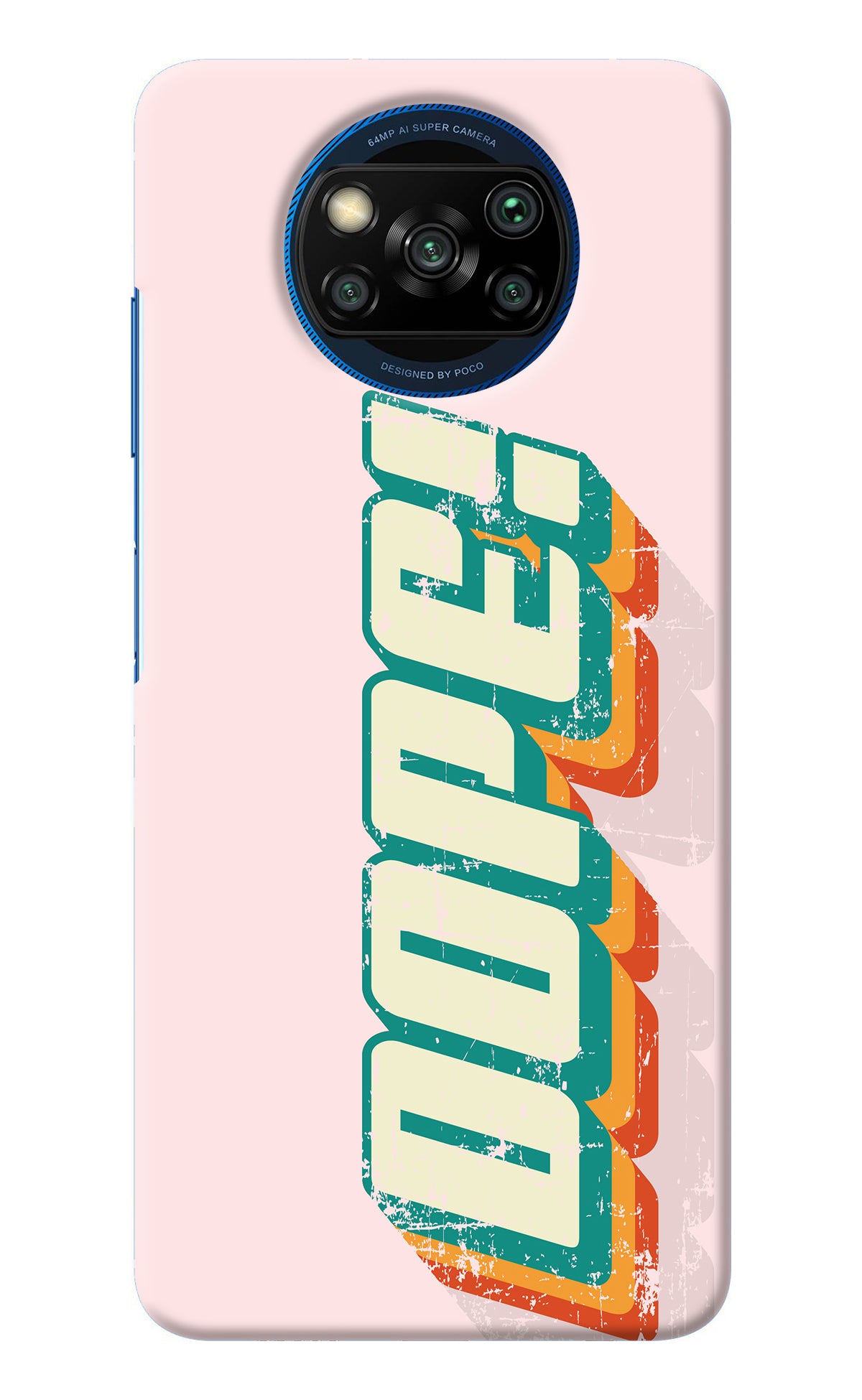 Dope Poco X3/X3 Pro Back Cover