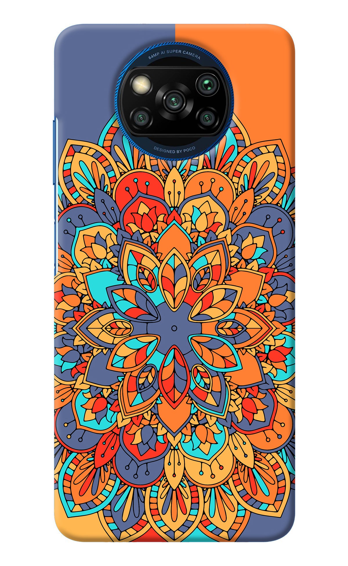 Color Mandala Poco X3/X3 Pro Back Cover