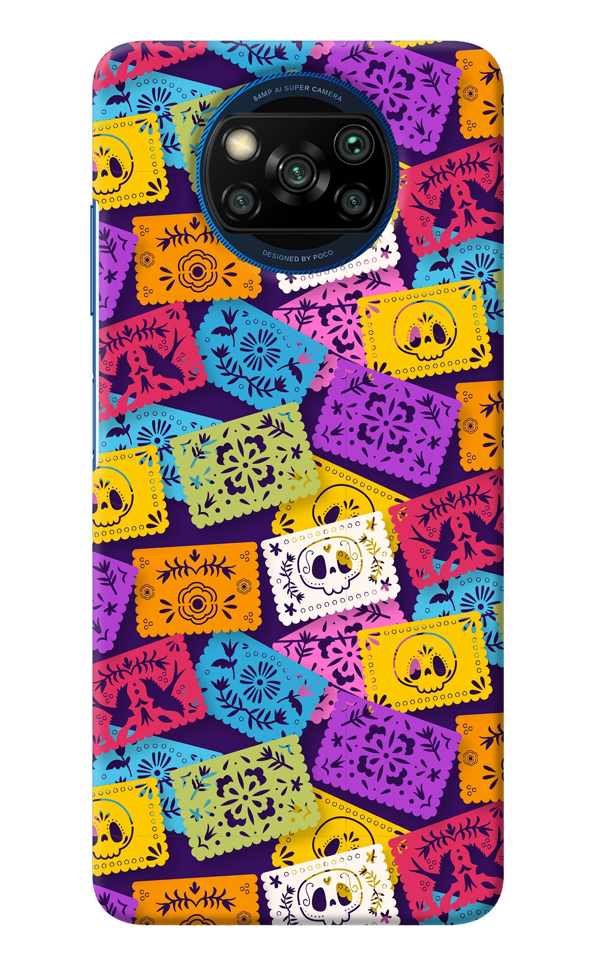 Mexican Pattern Poco X3/X3 Pro Back Cover