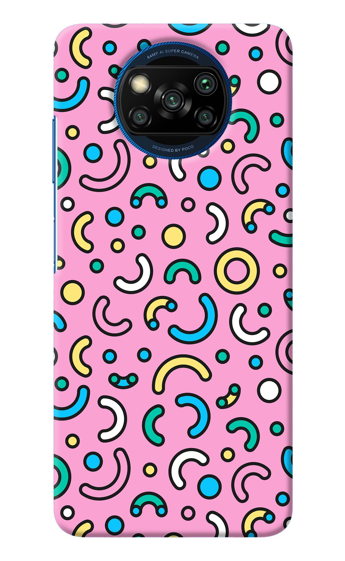 Memphis Design Poco X3/X3 Pro Back Cover