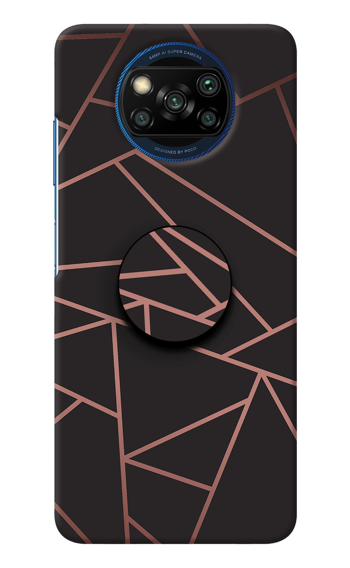 Geometric Pattern Poco X3/X3 Pro Pop Case