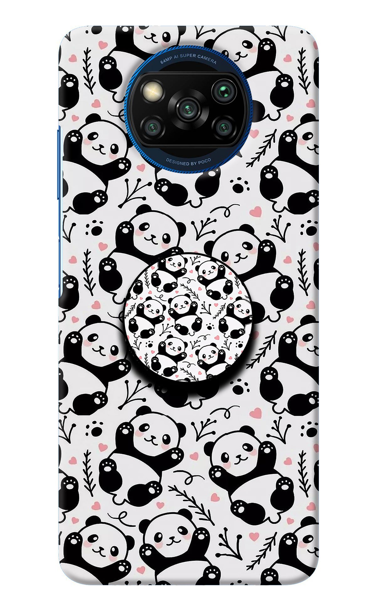 Cute Panda Poco X3/X3 Pro Pop Case