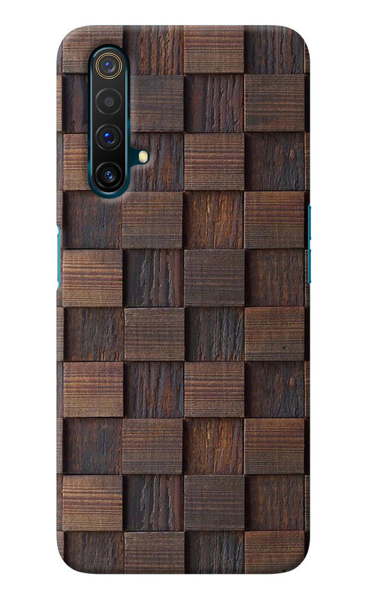 Wooden Cube Design Realme X3 Back Cover