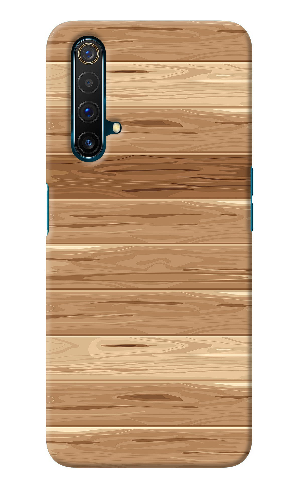 Wooden Vector Realme X3 Back Cover