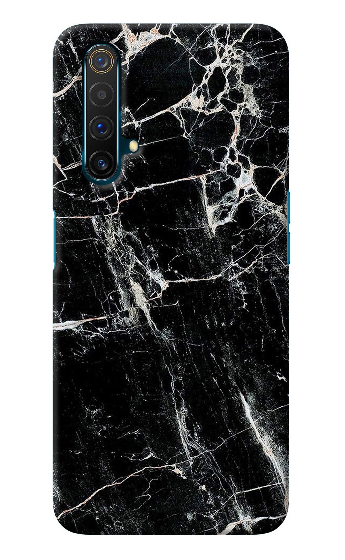 Black Marble Texture Realme X3 Back Cover