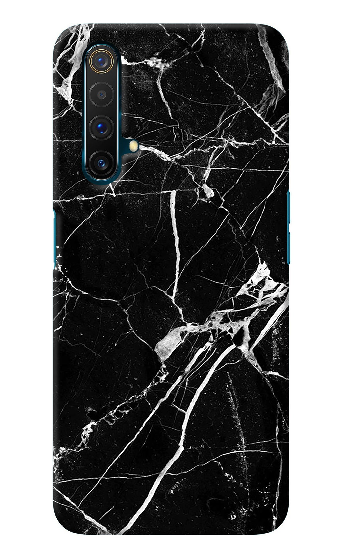 Black Marble Pattern Realme X3 Back Cover