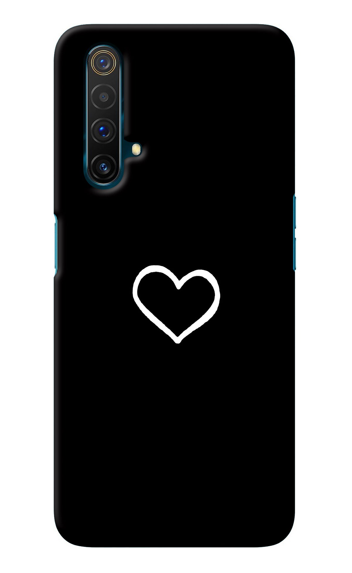 Heart Realme X3 Back Cover