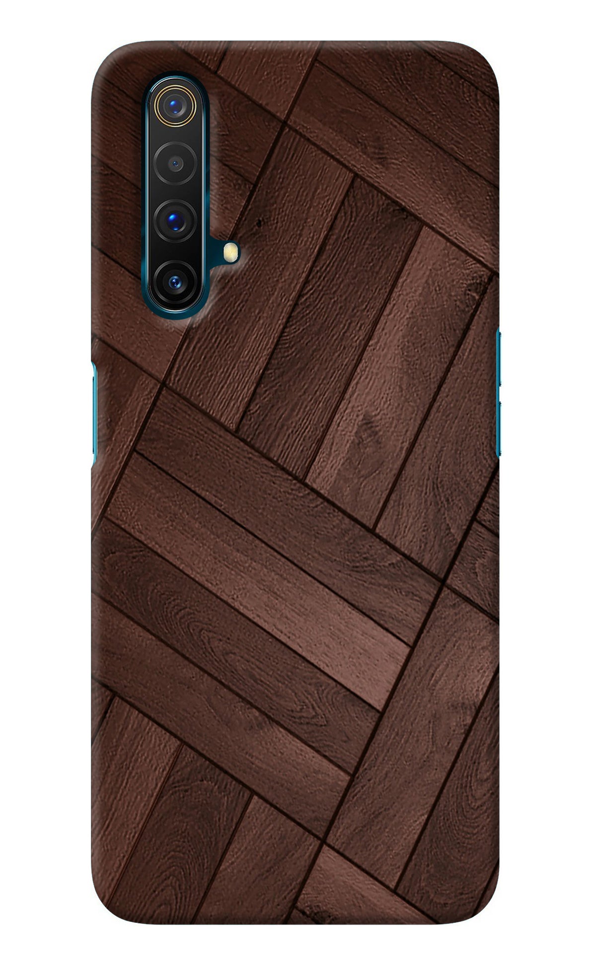 Wooden Texture Design Realme X3 Back Cover