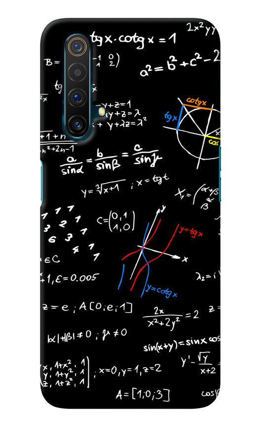 Mathematics Formula Realme X3 Back Cover