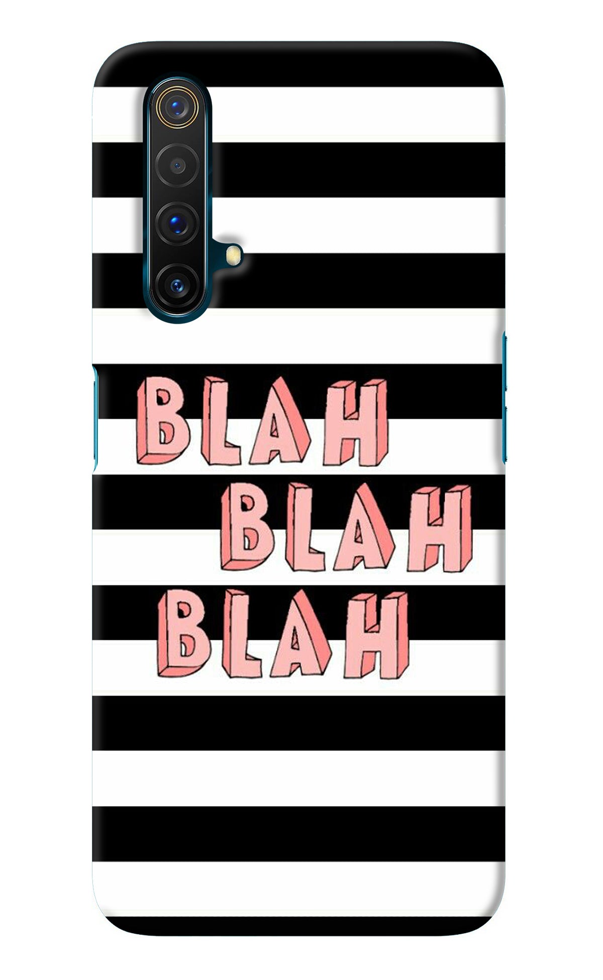 Blah Blah Blah Realme X3 Back Cover