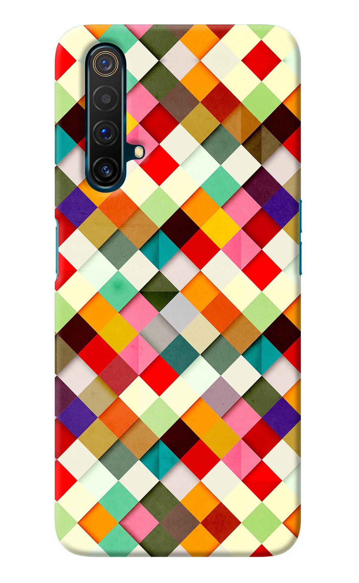 Geometric Abstract Colorful Realme X3 Back Cover