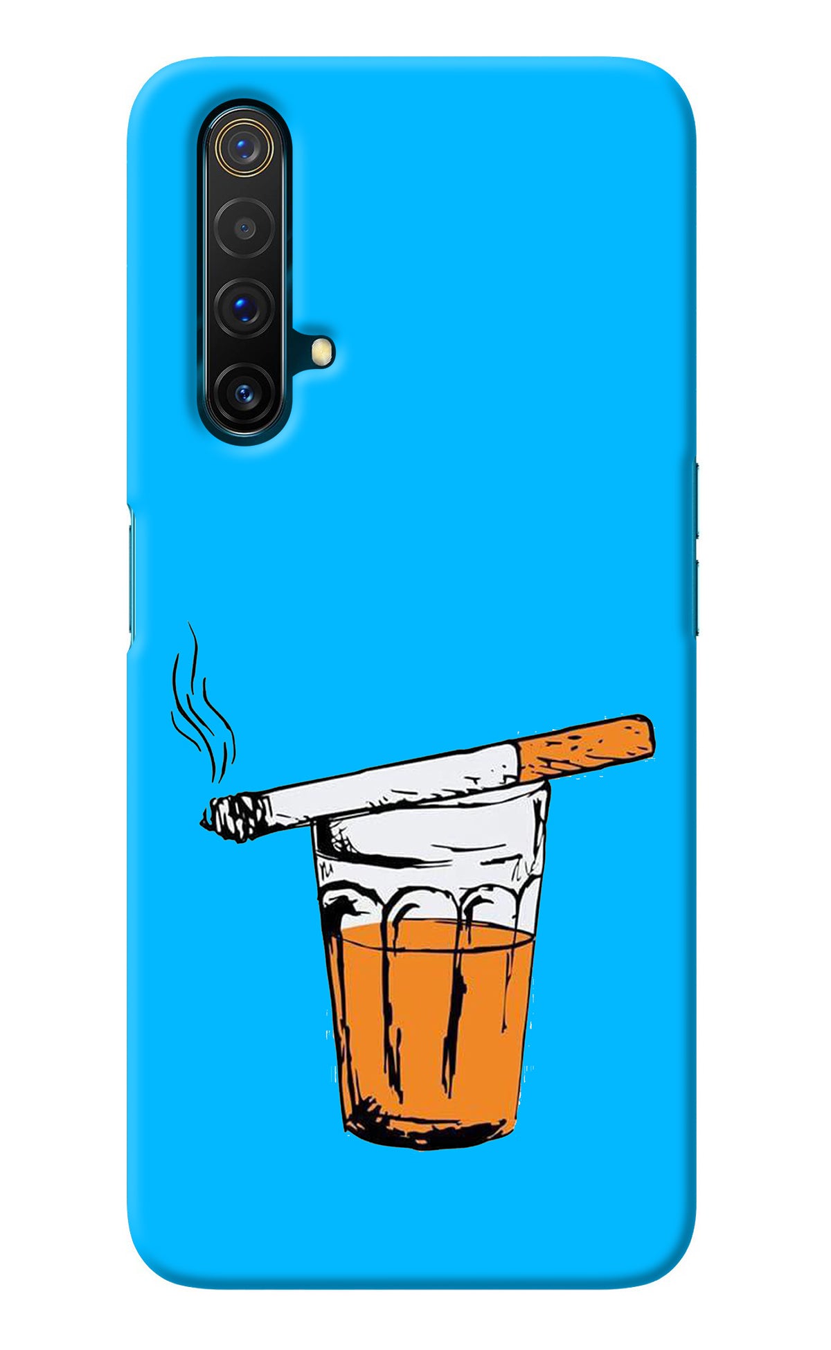 Chai Sutta Realme X3 Back Cover