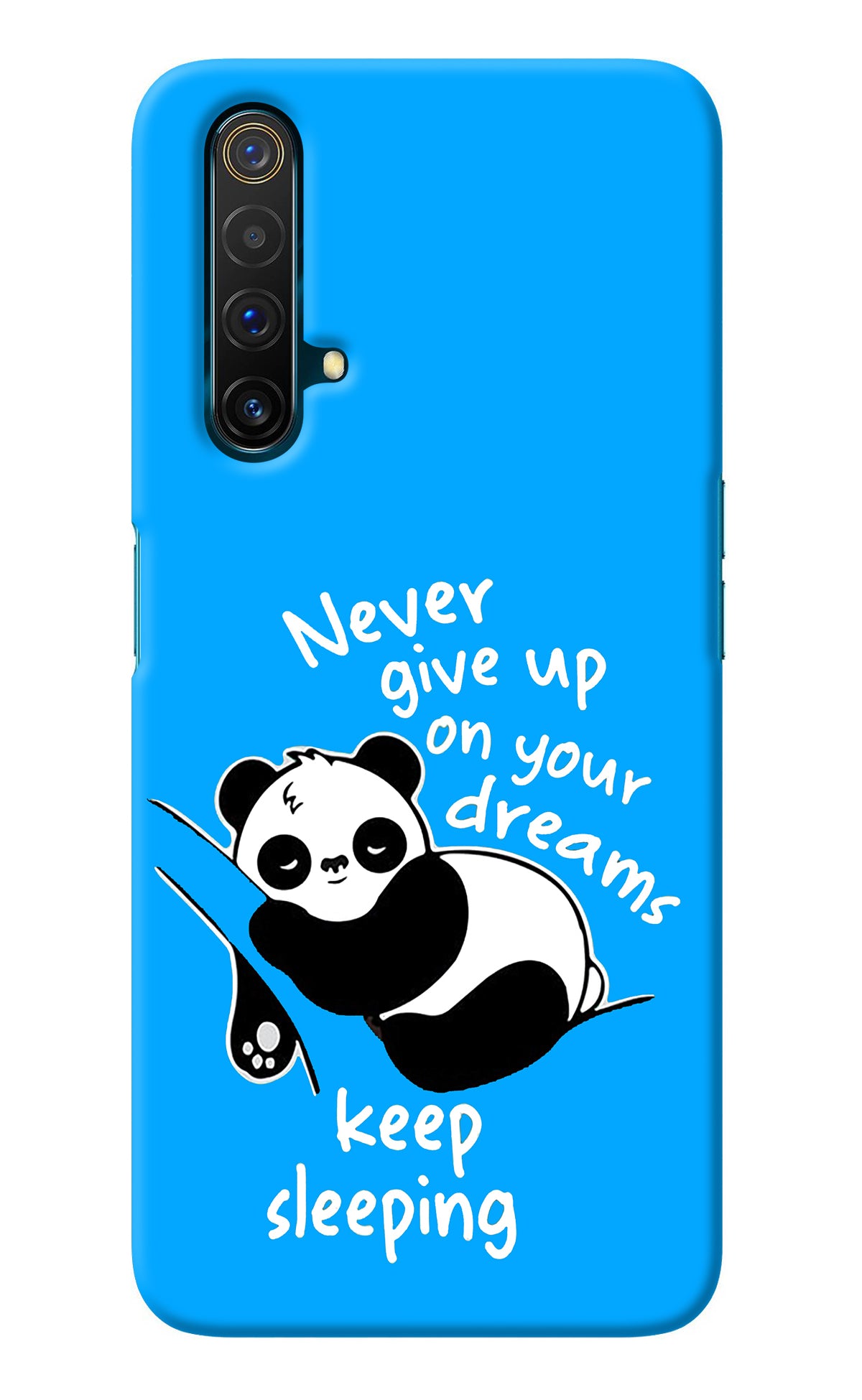 Keep Sleeping Realme X3 Back Cover