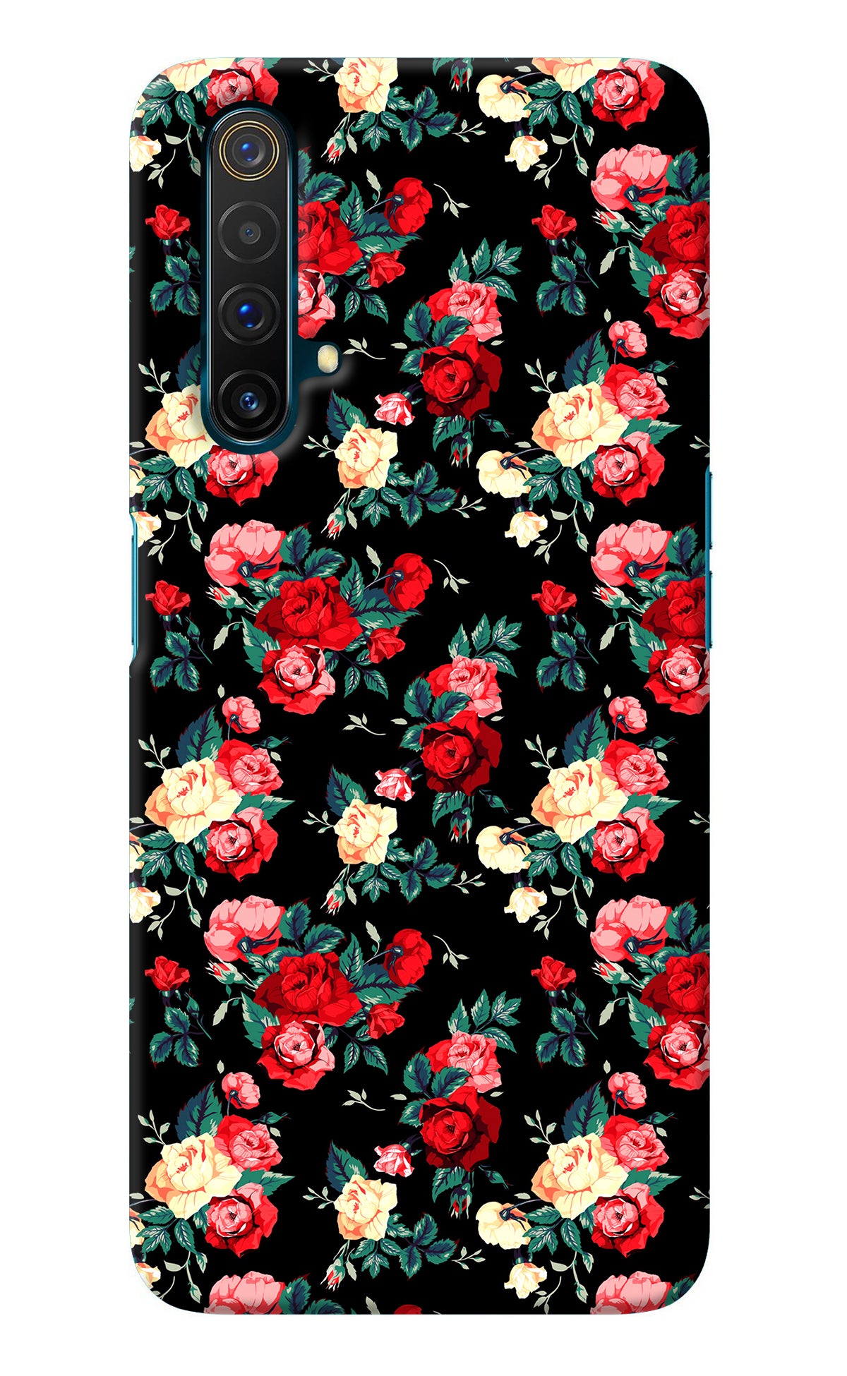 Rose Pattern Realme X3 Back Cover