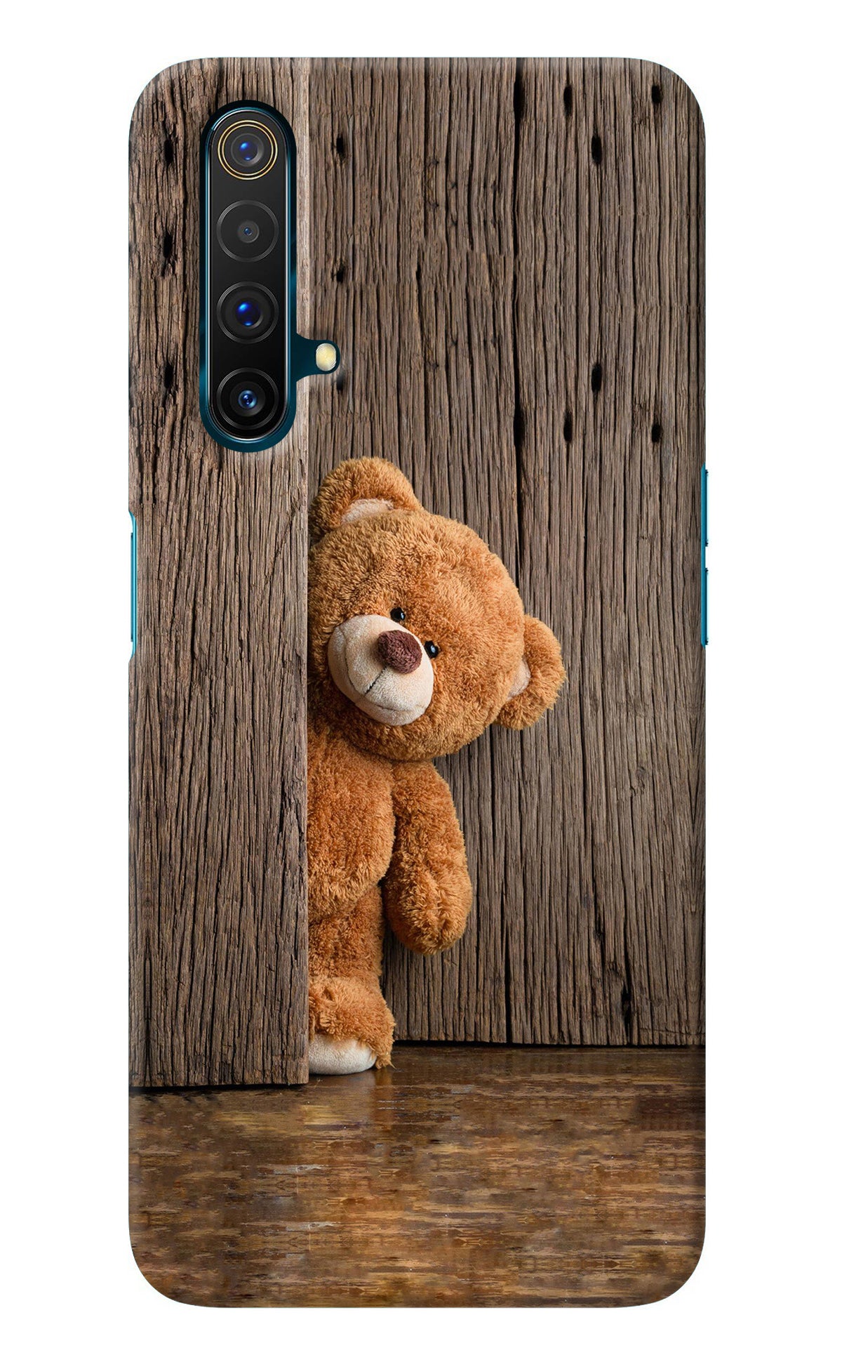 Teddy Wooden Realme X3 Back Cover