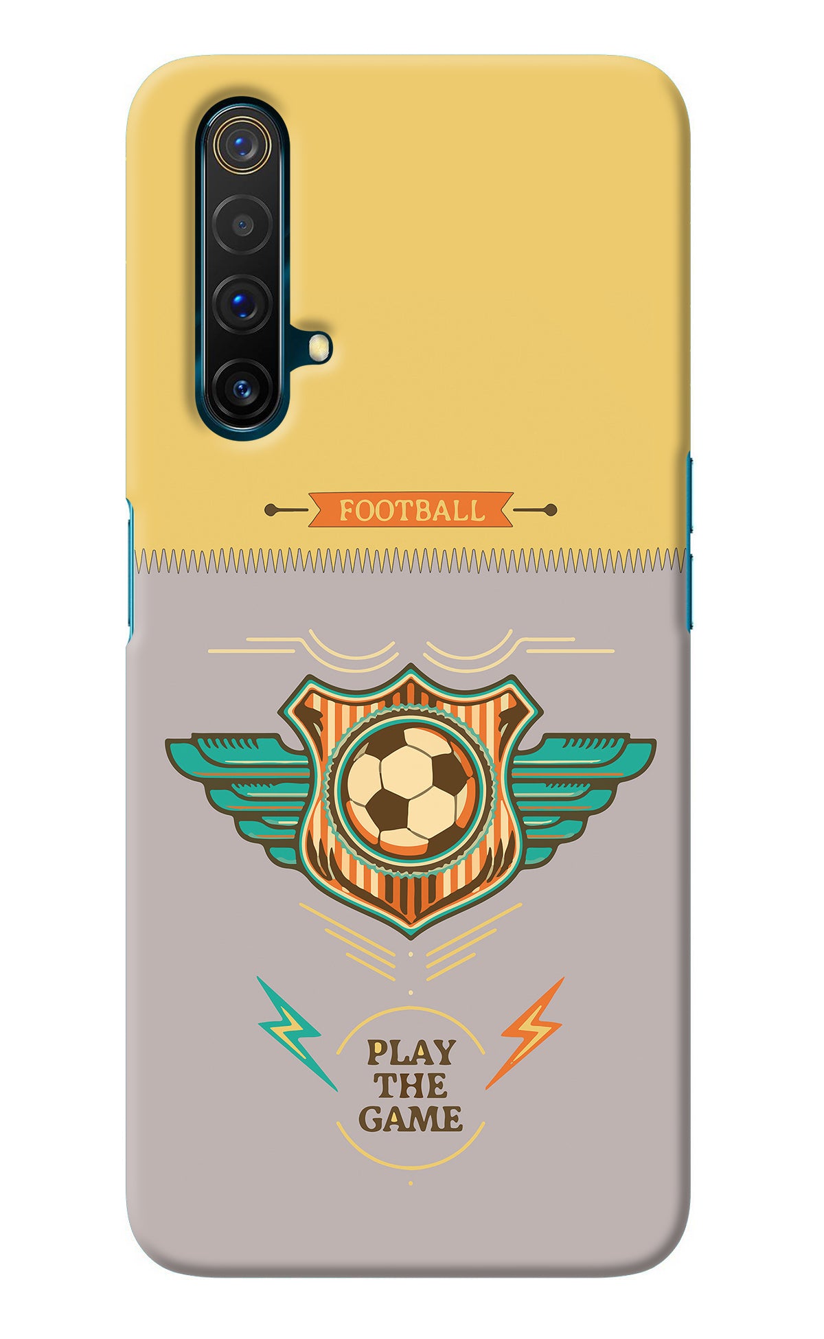 Football Realme X3 Back Cover