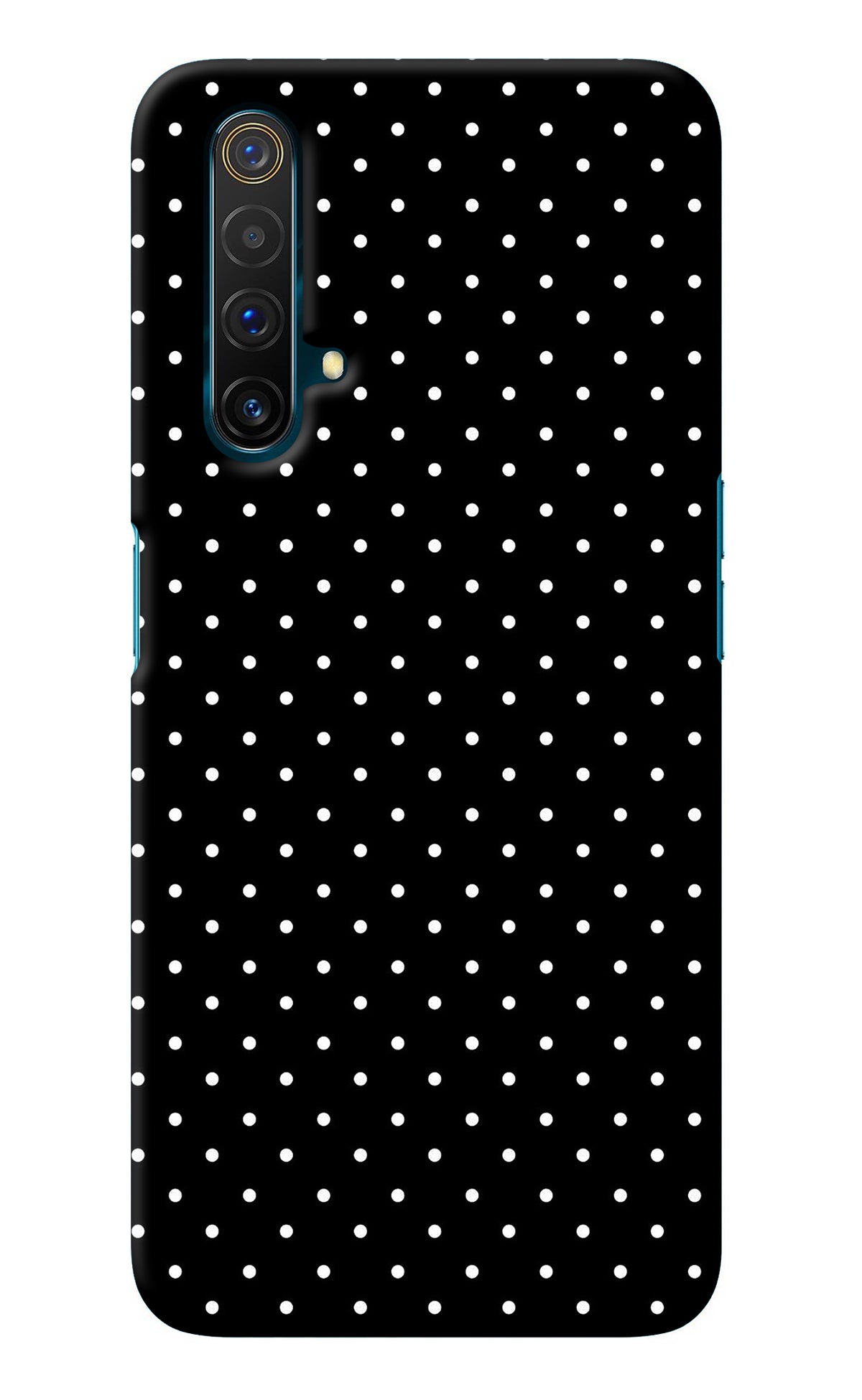 White Dots Realme X3 Back Cover