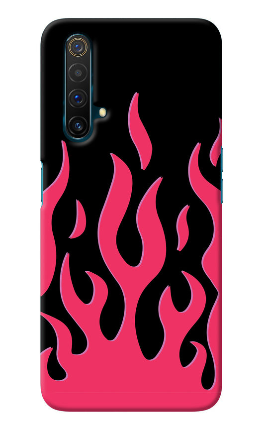 Fire Flames Realme X3 Back Cover