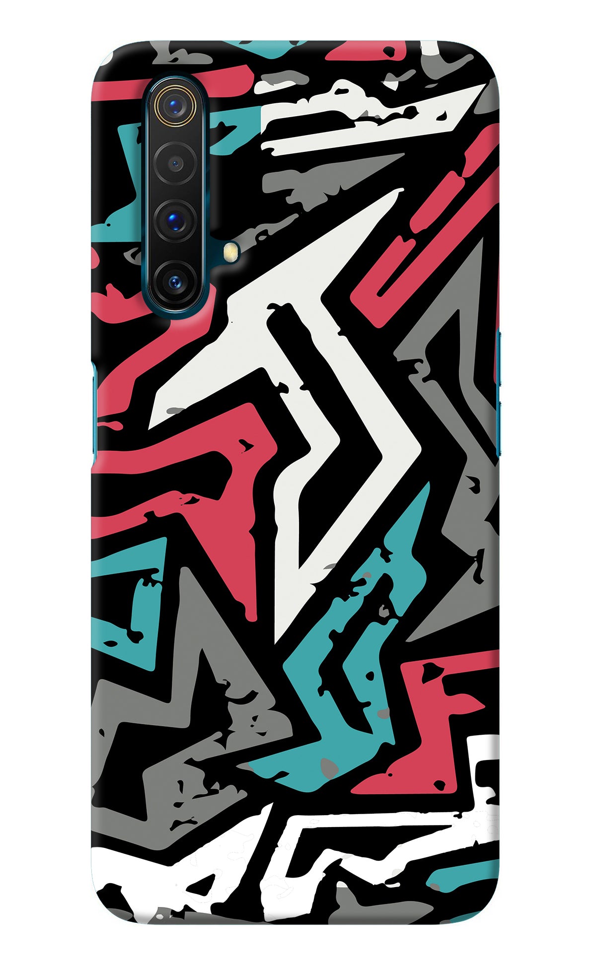 Geometric Graffiti Realme X3 Back Cover