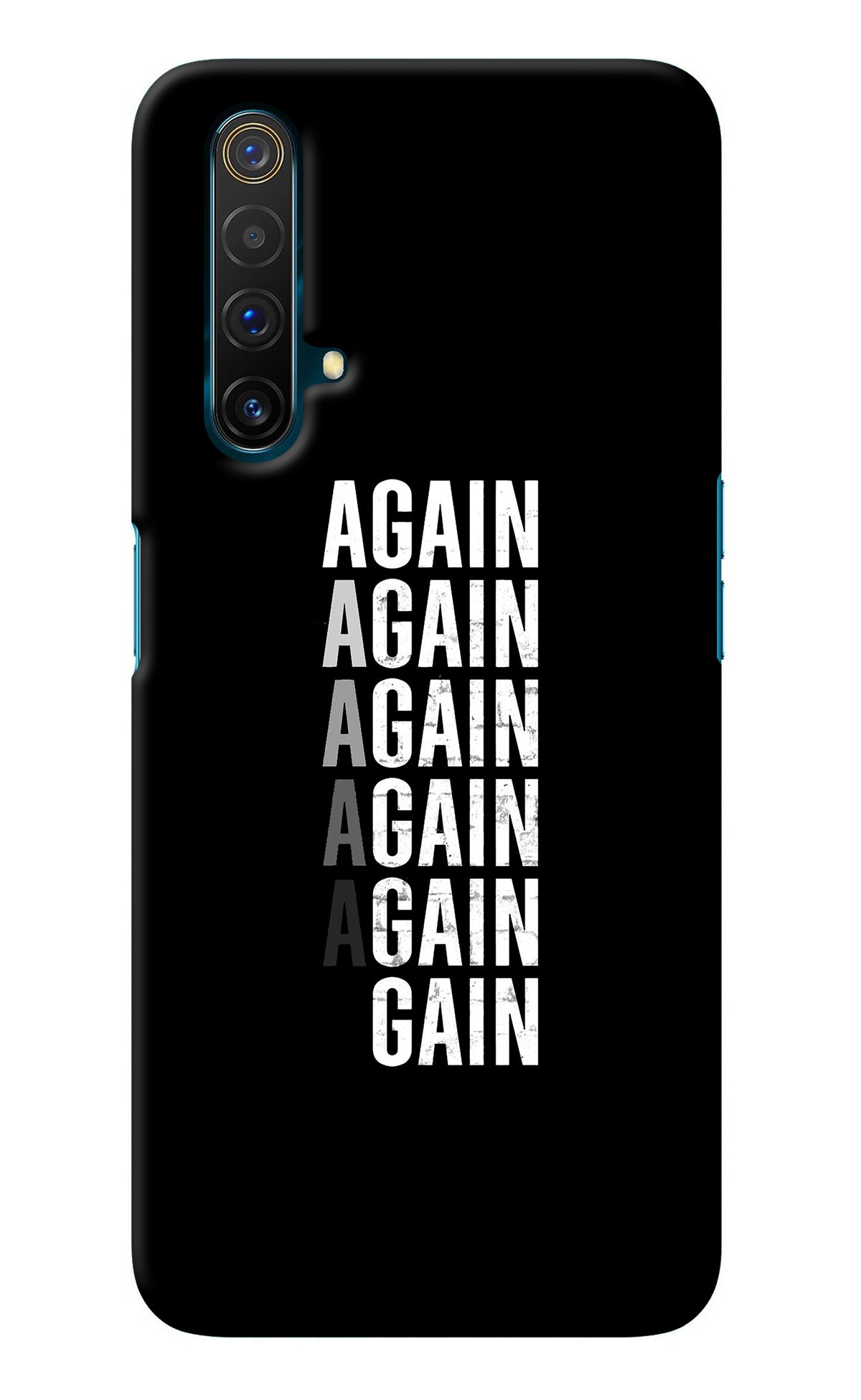 Again Again Gain Realme X3 Back Cover