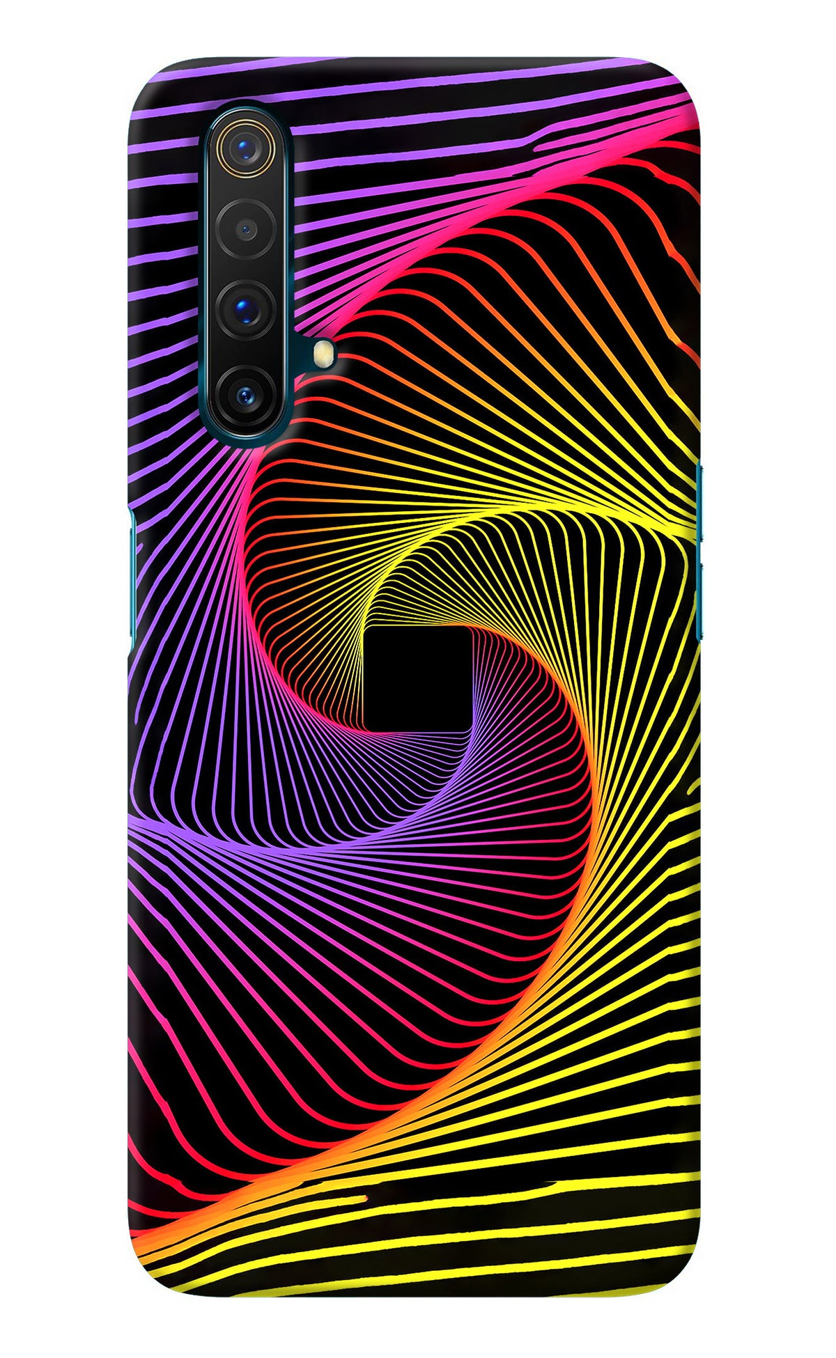 Colorful Strings Realme X3 Back Cover