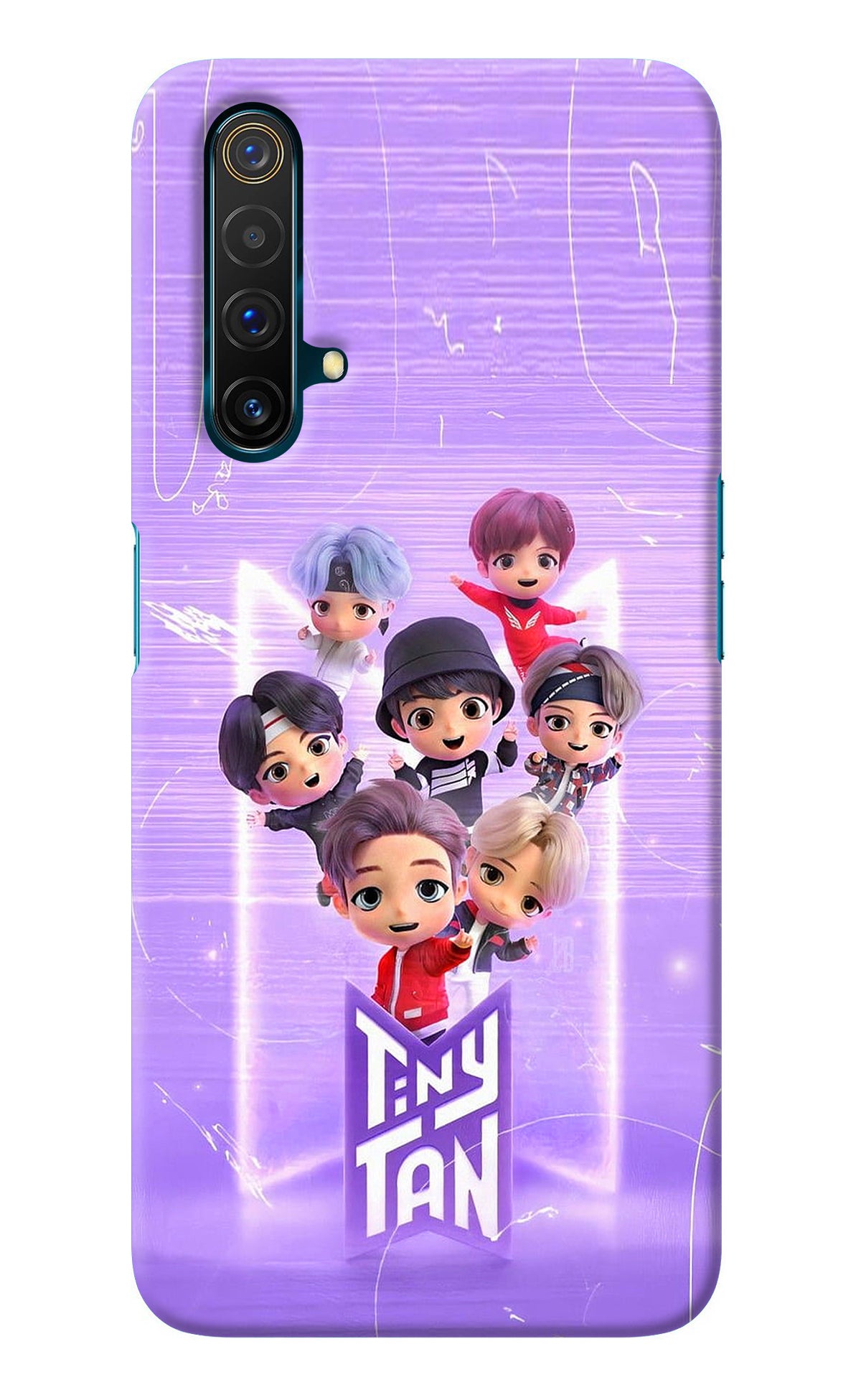 BTS Tiny Tan Realme X3 Back Cover