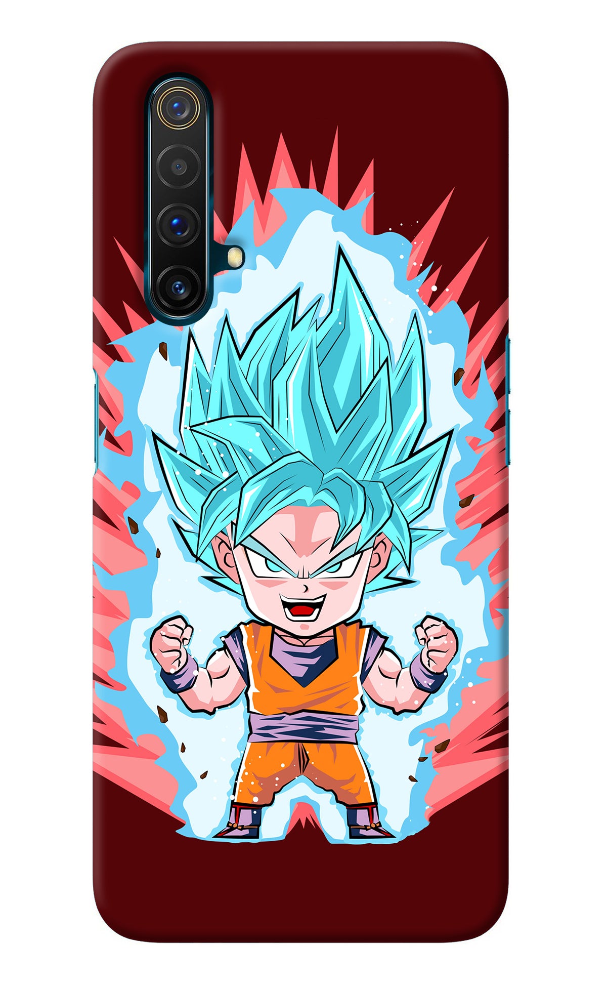 Goku Little Realme X3 Back Cover