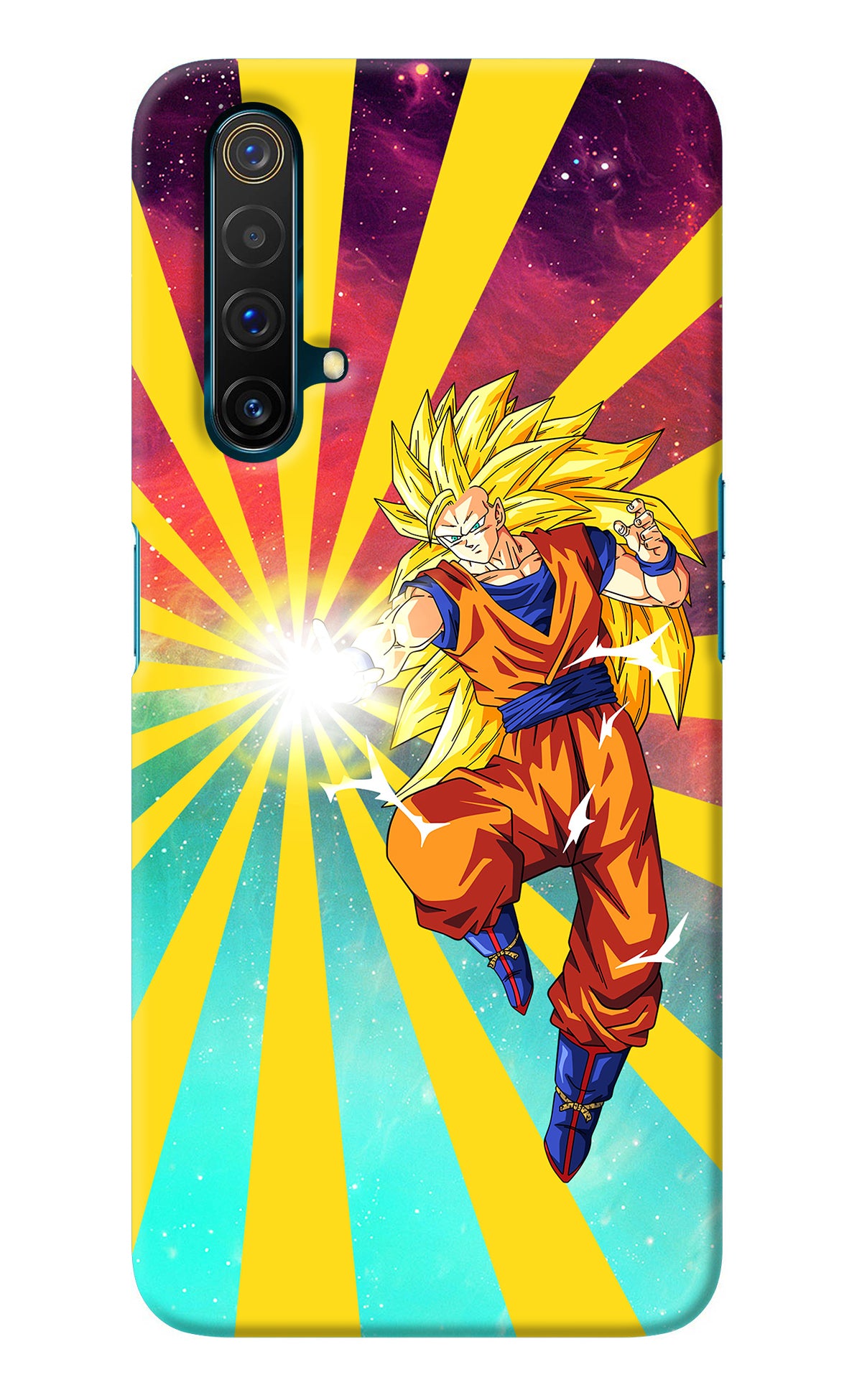 Goku Super Saiyan Realme X3 Back Cover