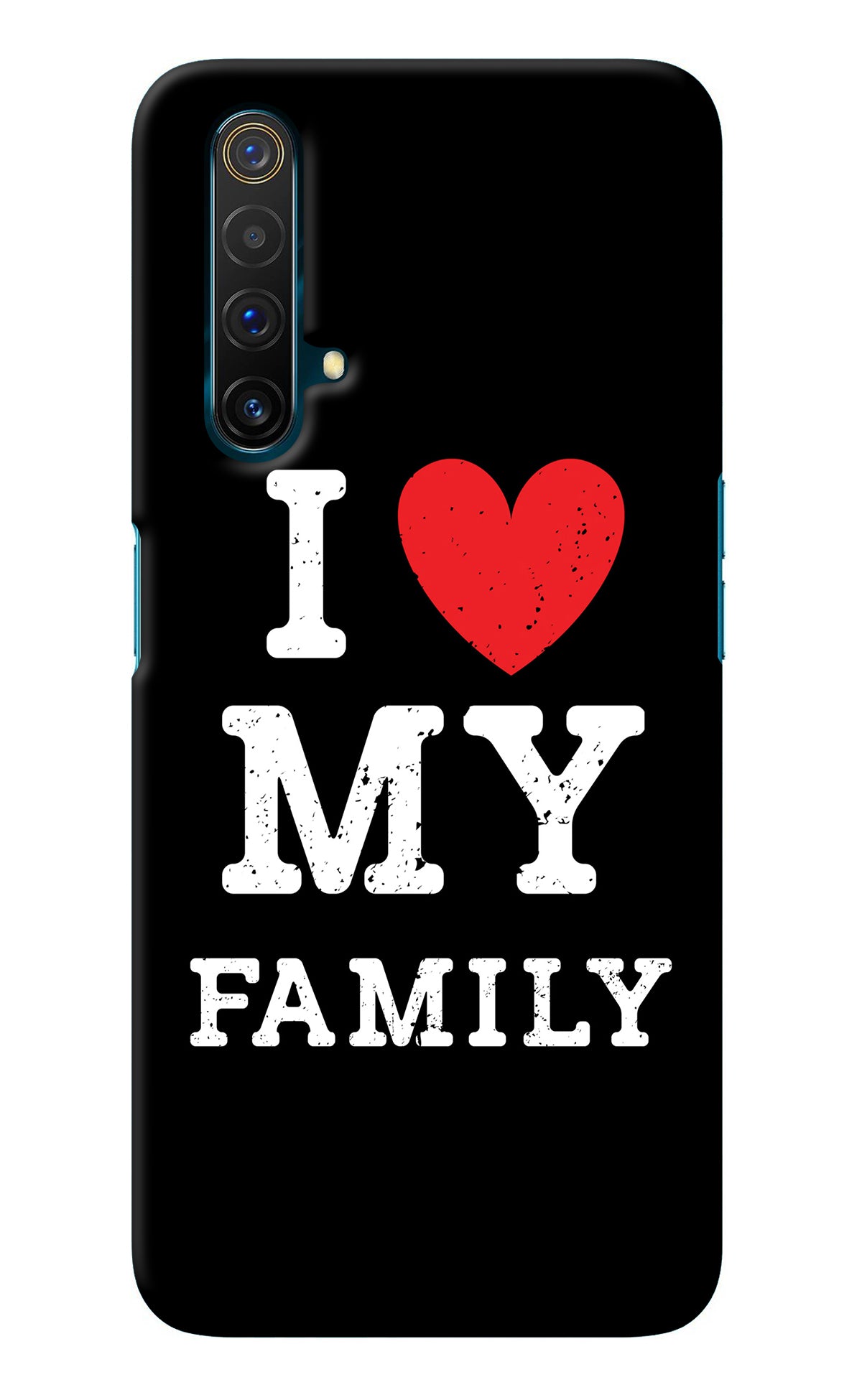 I Love My Family Realme X3 Back Cover