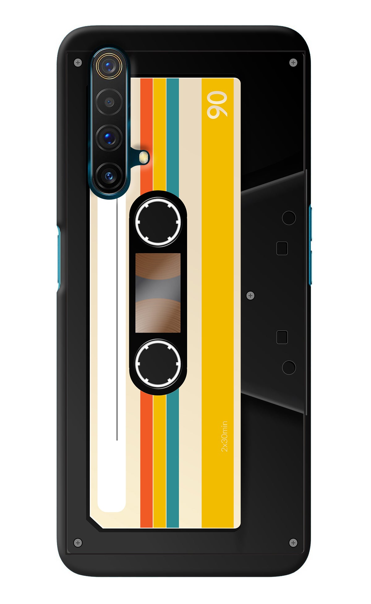 Tape Cassette Realme X3 Back Cover