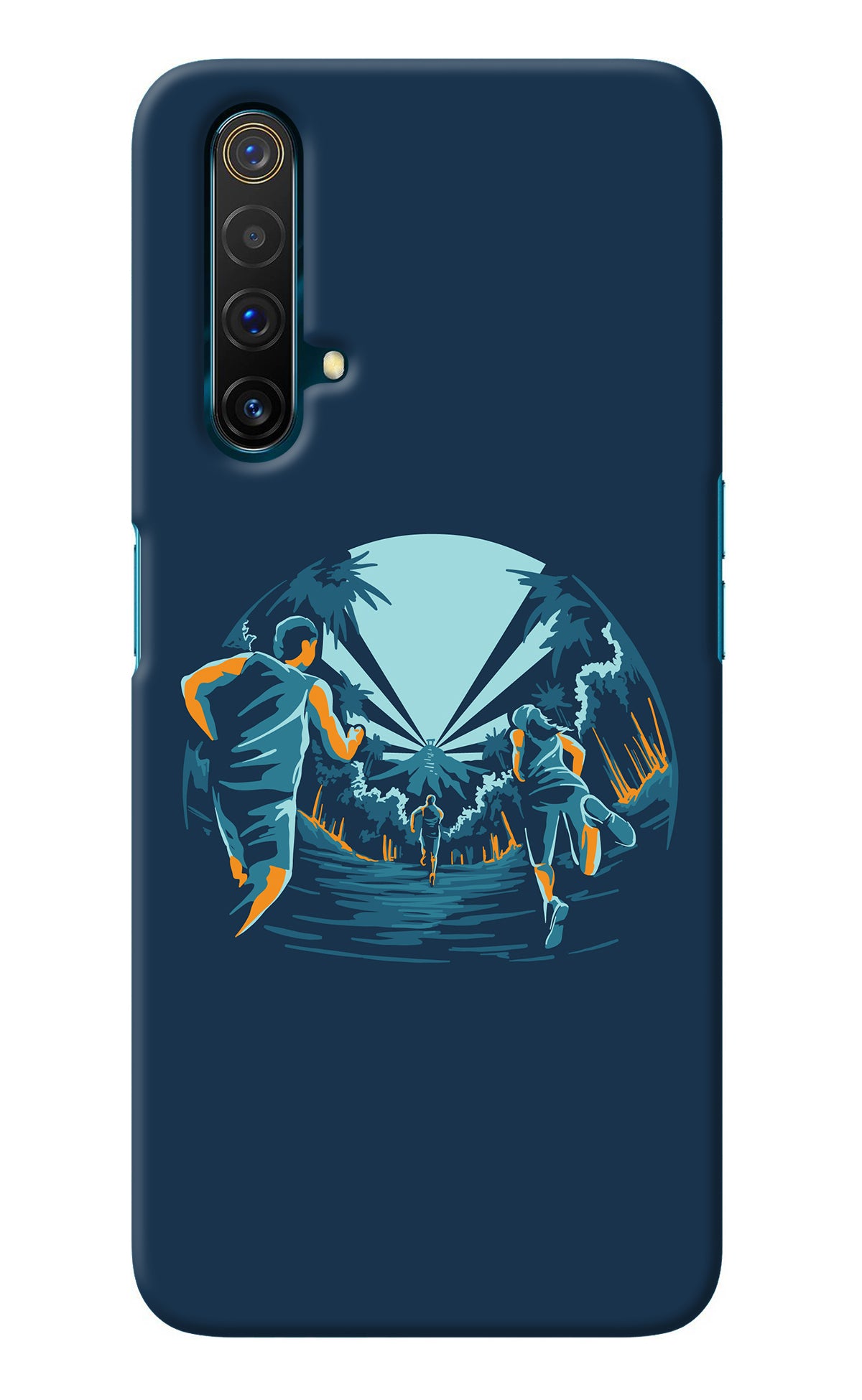 Team Run Realme X3 Back Cover