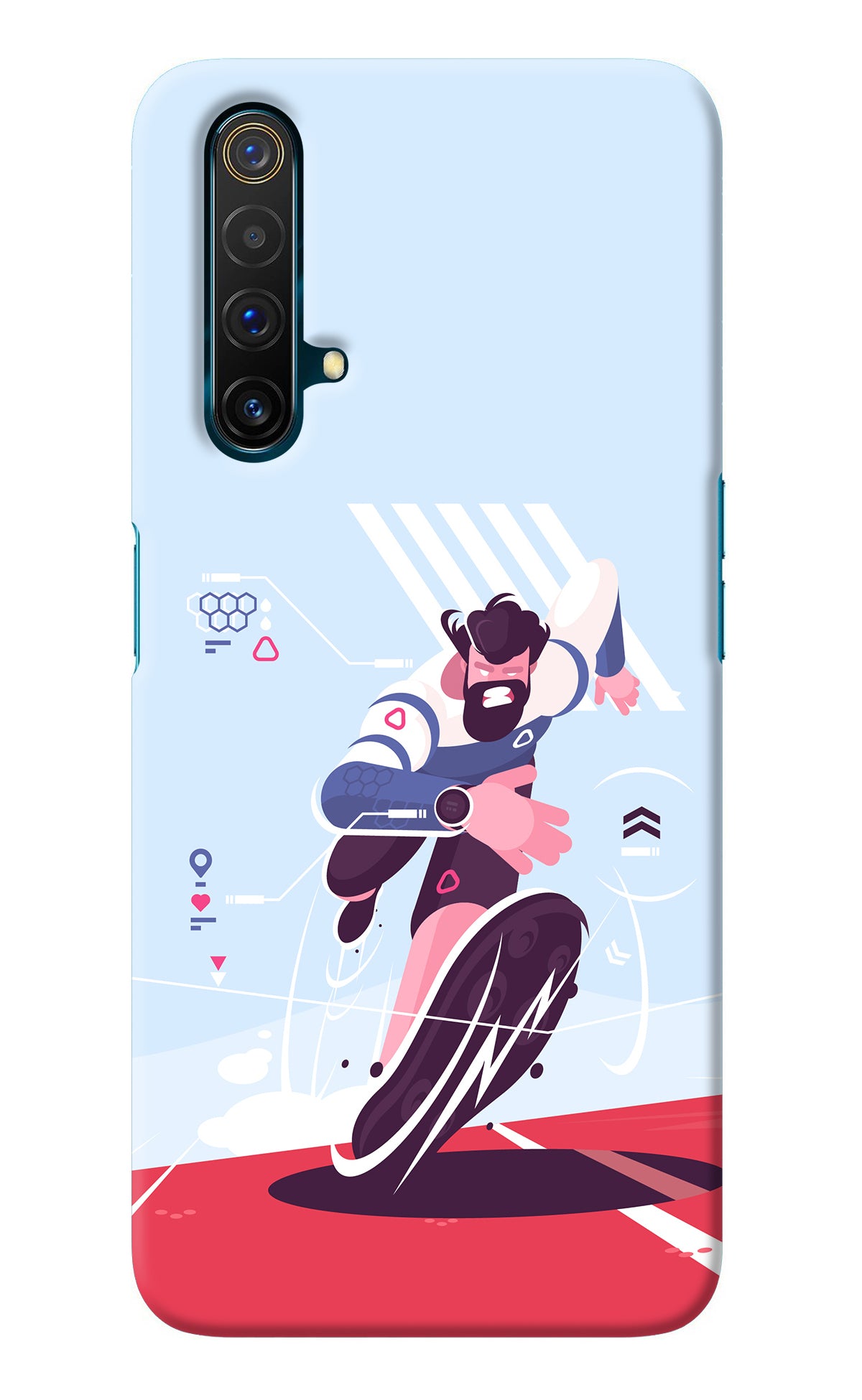 Run Pro Realme X3 Back Cover