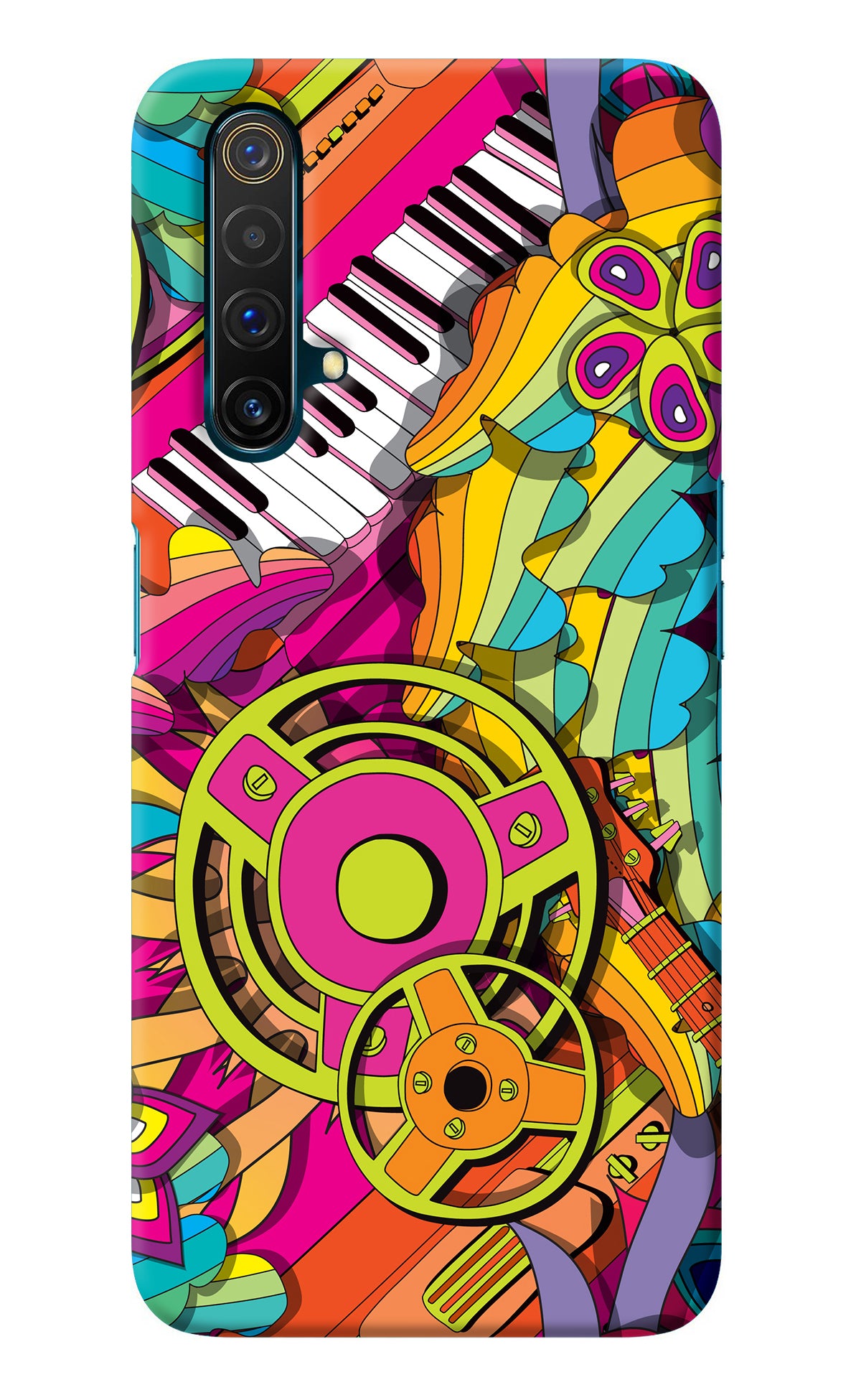Music Doodle Realme X3 Back Cover