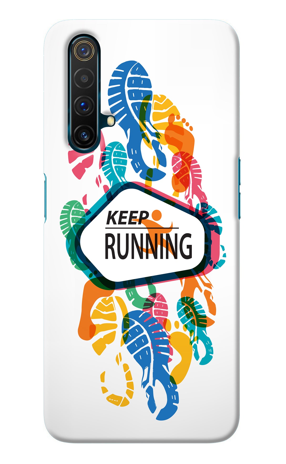Keep Running Realme X3 Back Cover