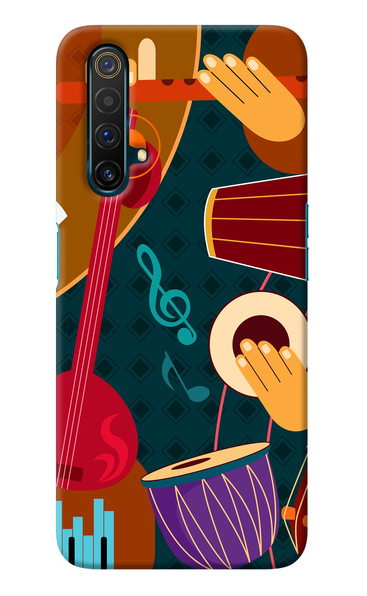 Music Instrument Realme X3 Back Cover