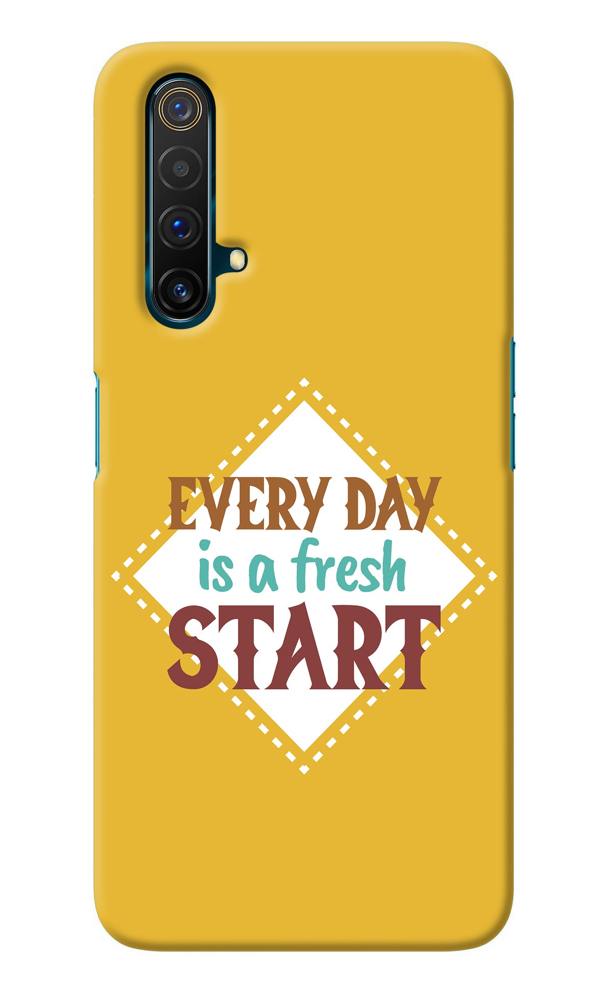 Every day is a Fresh Start Realme X3 Back Cover