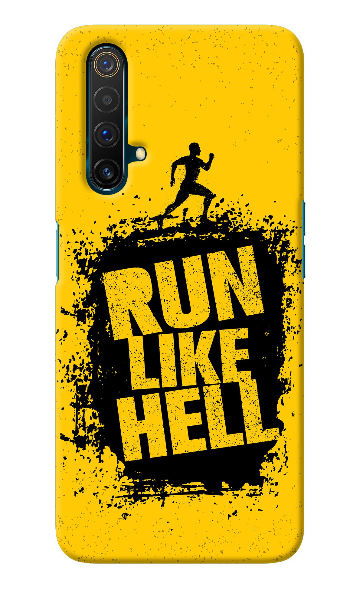 Run Like Hell Realme X3 Back Cover