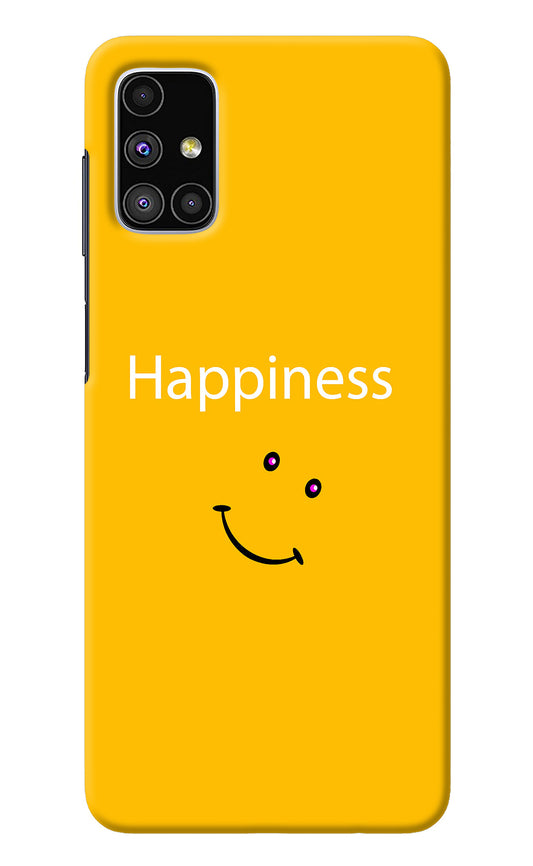 Happiness With Smiley Samsung M51 Back Cover