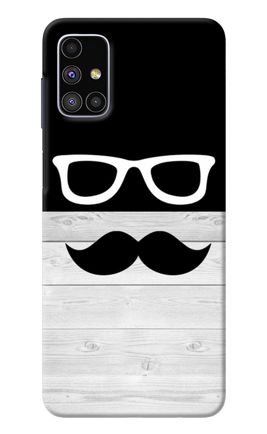 Mustache Samsung M51 Back Cover
