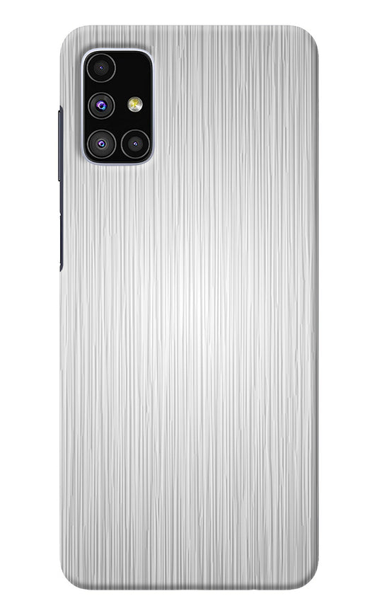 Wooden Grey Texture Samsung M51 Back Cover