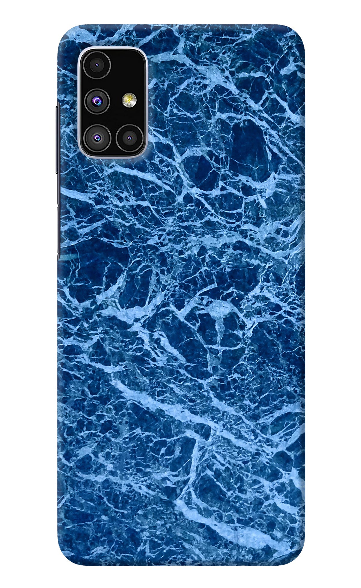 Blue Marble Samsung M51 Back Cover