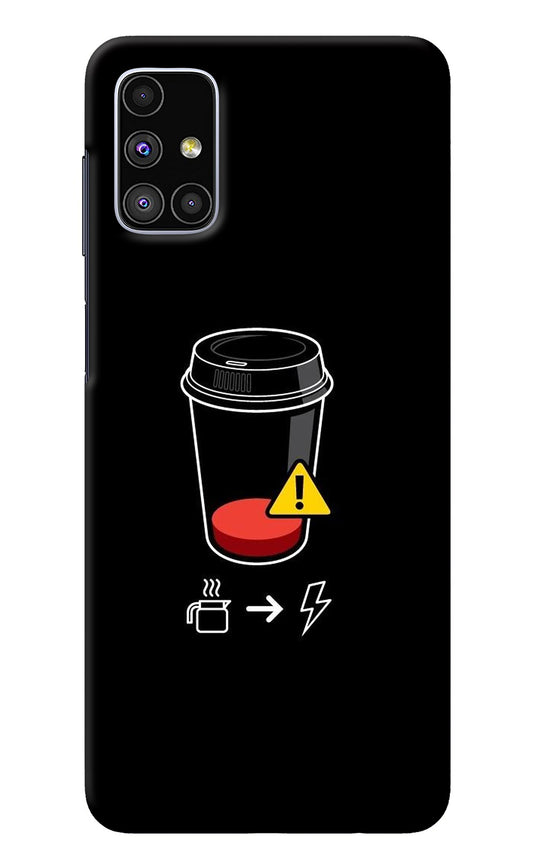 Coffee Samsung M51 Back Cover