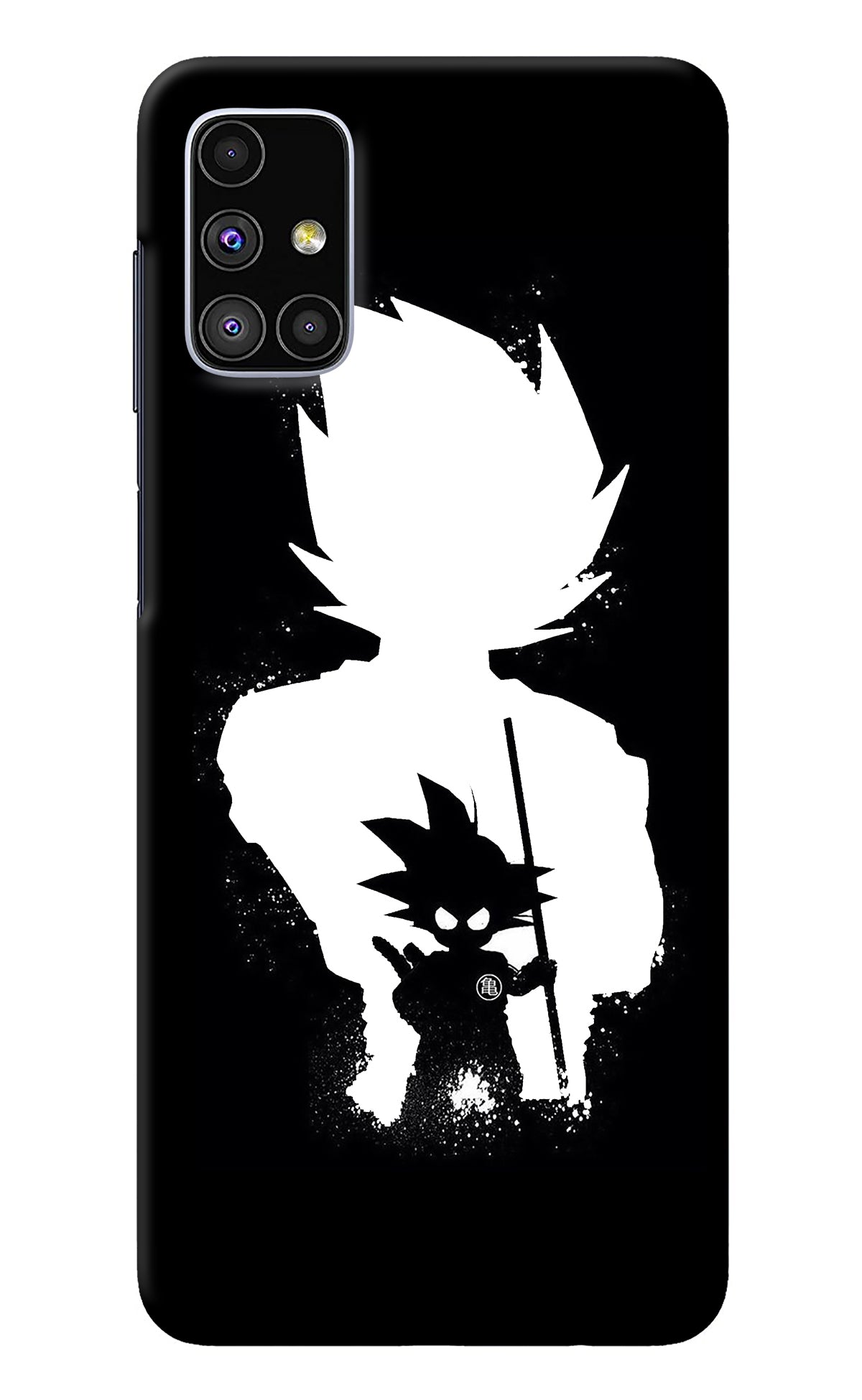 Goku Shadow Samsung M51 Back Cover