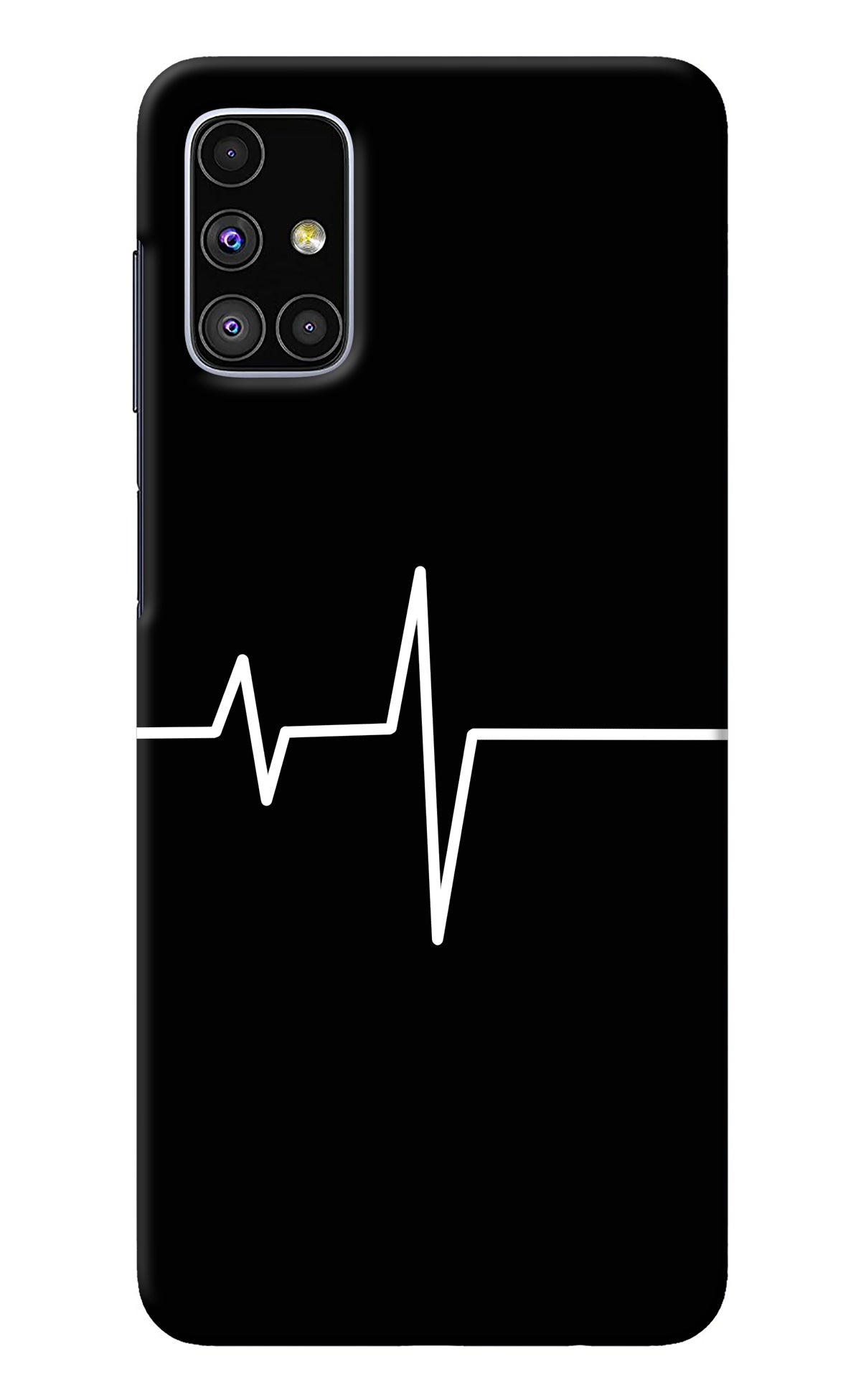 Heart Beats Samsung M51 Back Cover