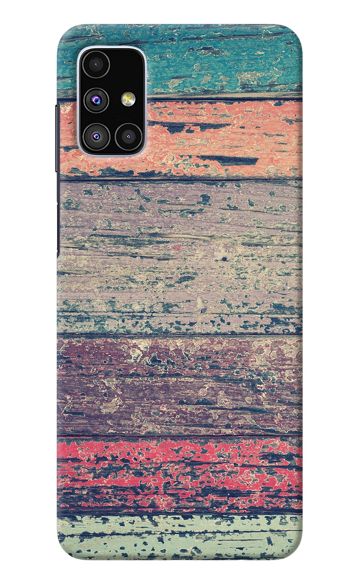 Colourful Wall Samsung M51 Back Cover