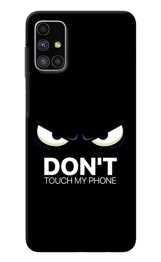 Don'T Touch My Phone Samsung M51 Back Cover