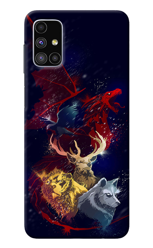 Game Of Thrones Samsung M51 Back Cover