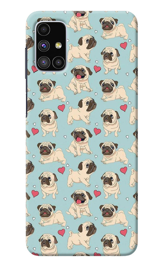 Pug Dog Samsung M51 Back Cover